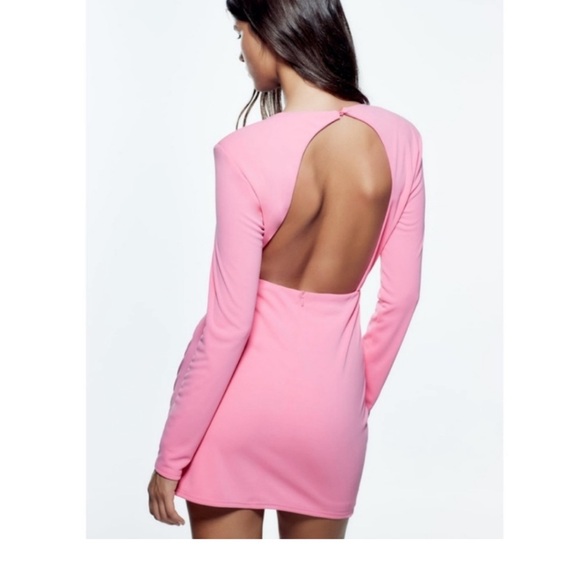 zara pink dress - Picture 6 of 8